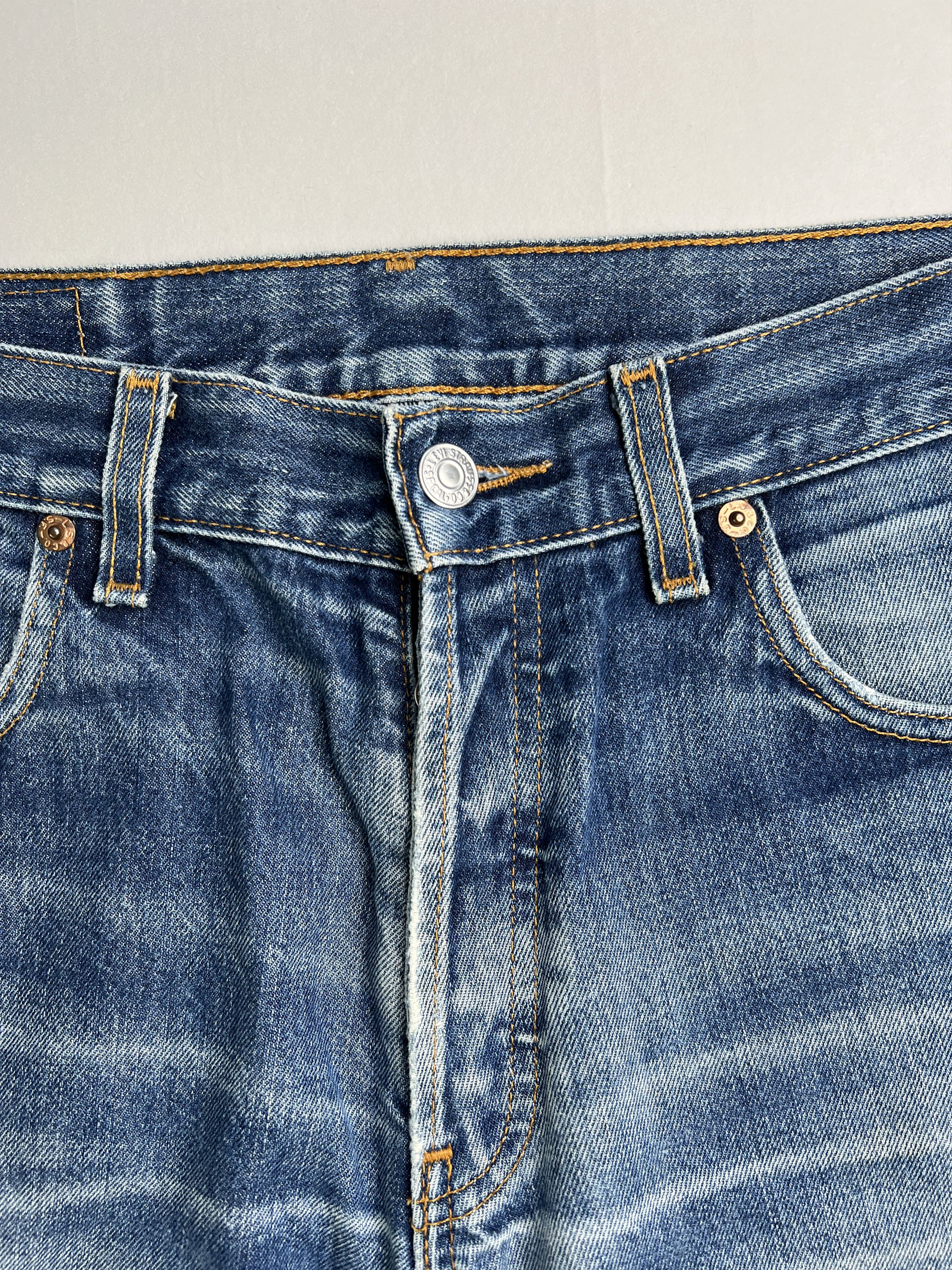 Levi's Levis 550 Jeans Shorts Light Blue W30 Size US 30 / EU 46 - 4 Thumbnail