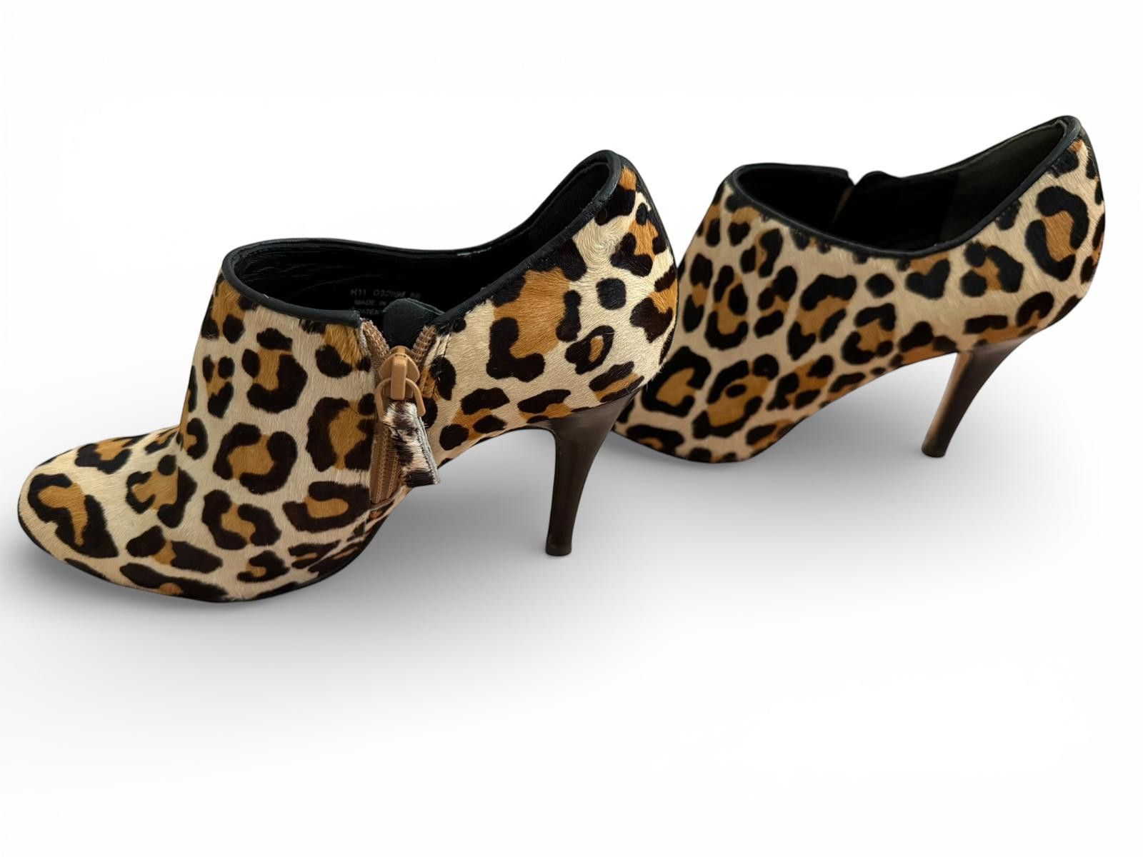 Cole Haan Cole Haan + Nike Air Collab Leopard Print Heel Ankle Boots Size US 7.5 / IT 37.5 - 4 Thumbnail