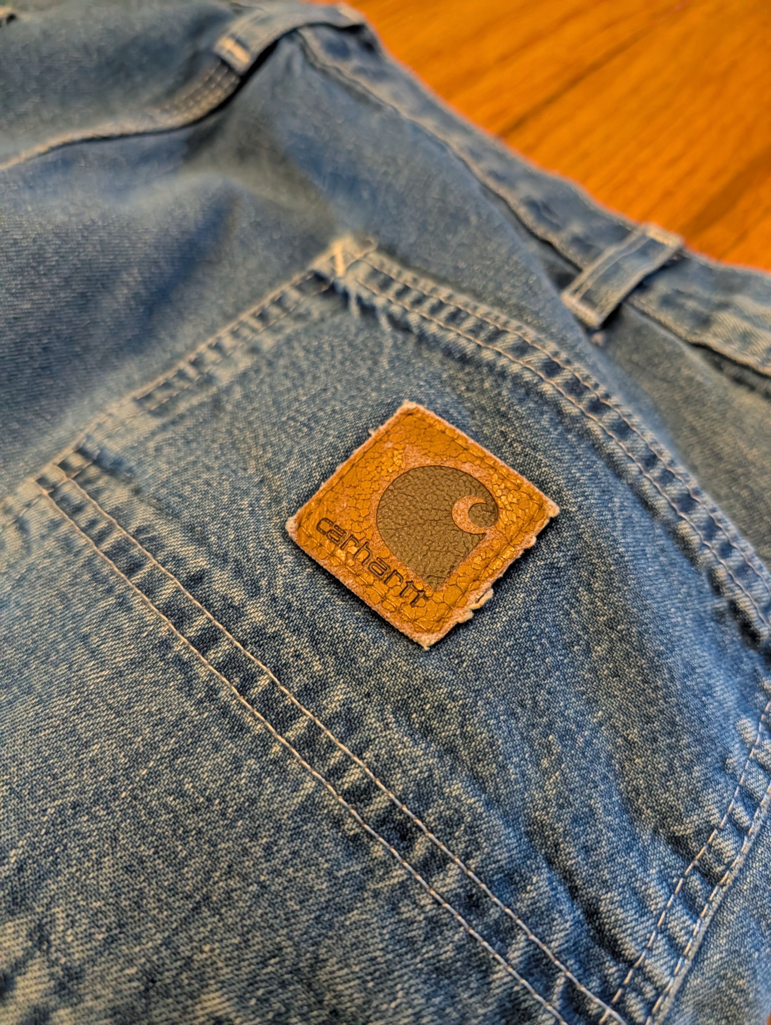 Carhartt Vintage Carhartt Dungaree Fit Jeans B13 DST Men’s 36x30 Size US 36 / EU 52 - 2 Thumbnail