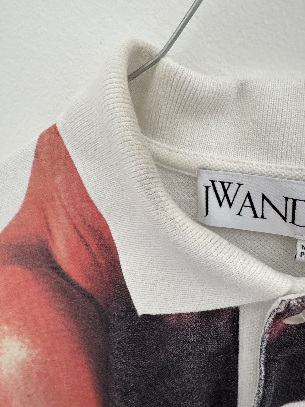 JW Anderson J.W Anderson Profile Stud Printed Polo Size US M / EU 48-50 / 2 - 4 Thumbnail