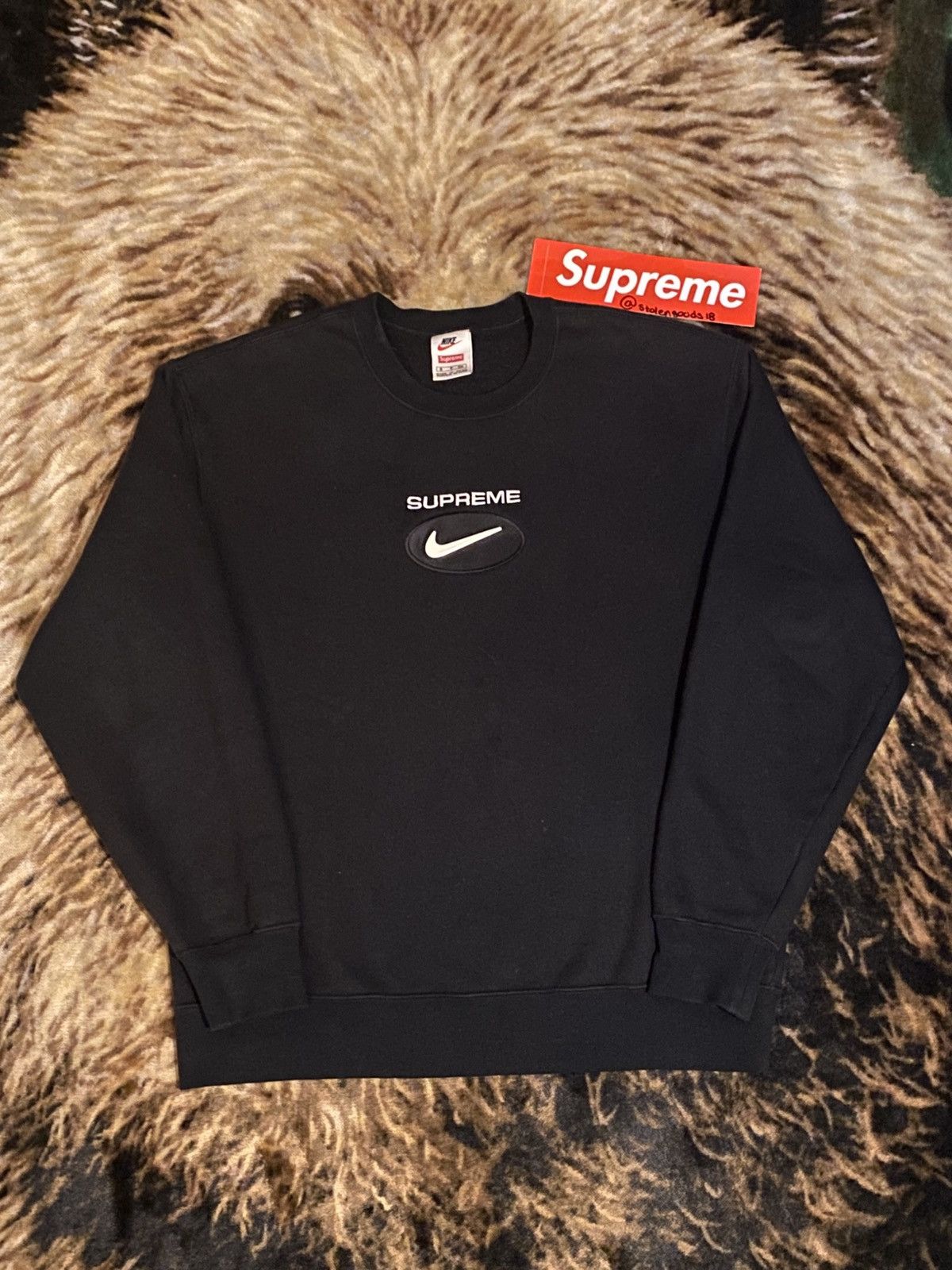 Supreme Nike Jewel Crewneck | Grailed
