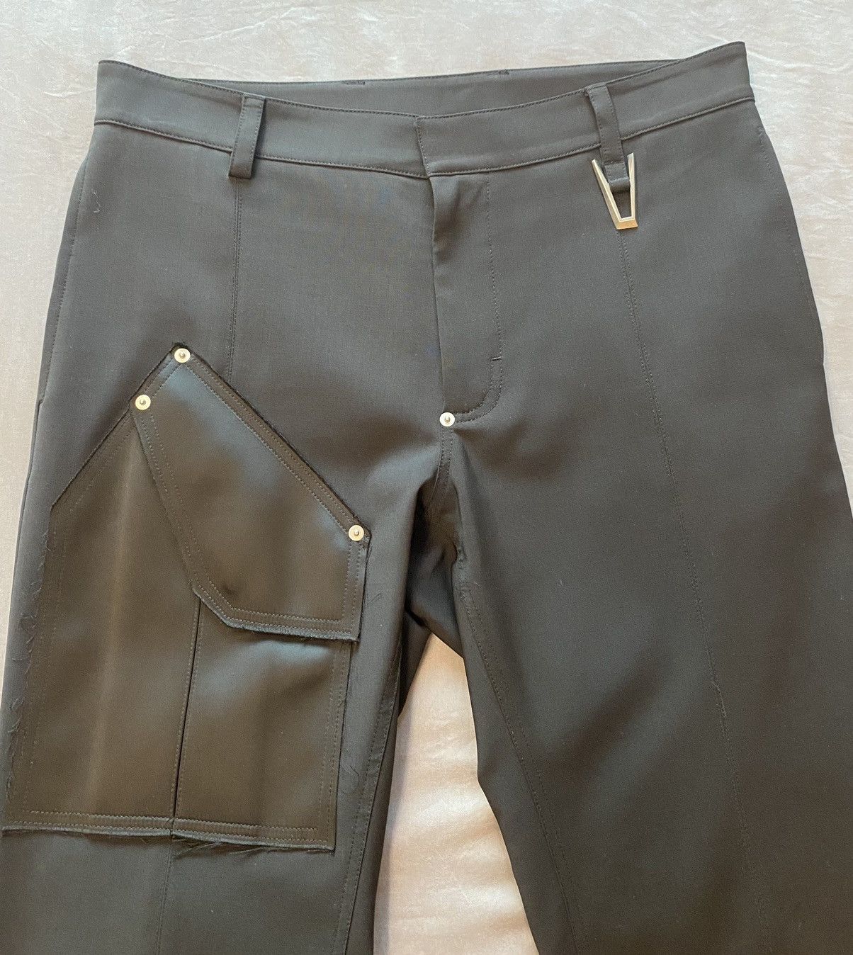 1017 ALYX 9SM TAILORING CARGO PANT BLACK Size US 34 / EU 50 - 2 Thumbnail