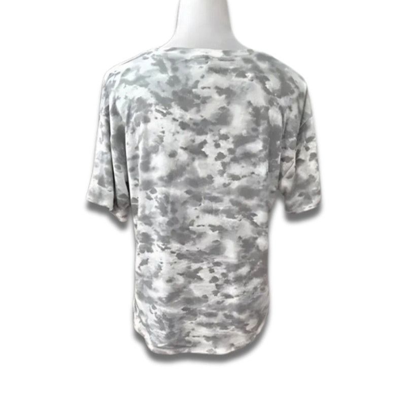 Other Jaclyn Intimate Sleepwear Short Sleeves Crew Neck Gray L NWT Size ONE SIZE - 4 Thumbnail