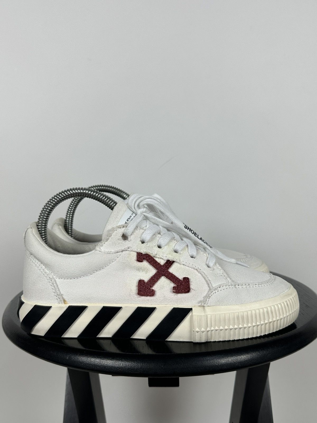 Off-White Vulcanized Virgil Abloh Low Top Sneakers