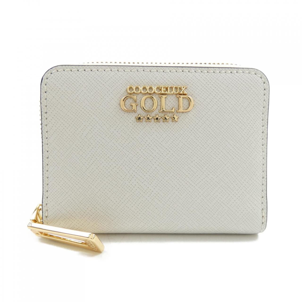 Other Other COCOCELUX GOLD Wallet Leather Short Wallet DUTY FREE for USA Size ONE SIZE - 1 Thumbnail