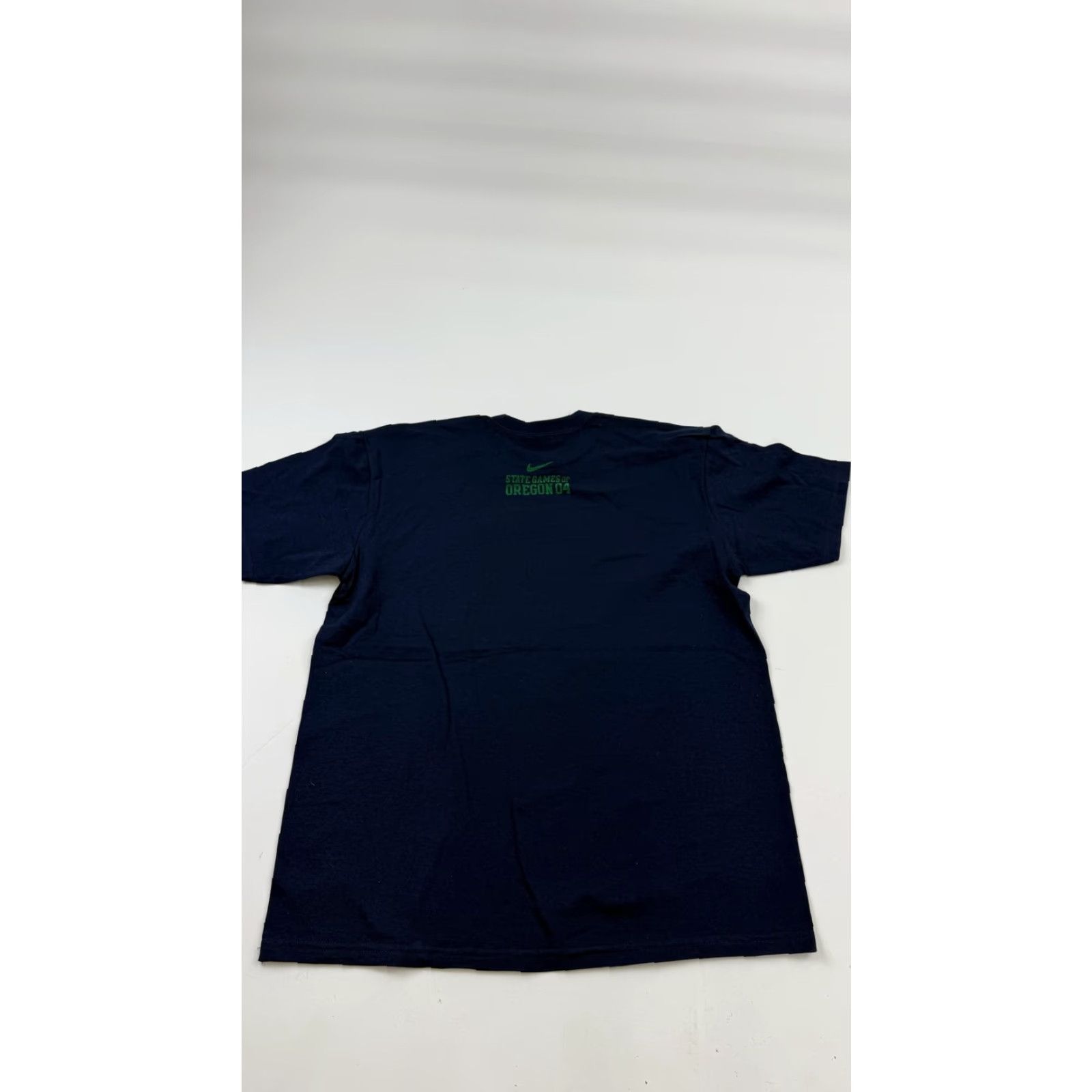 Nike VINTAGE Nike Shirt Mens Small Navy State Games of Oregon 04 Graphic T-Shirt Sports Event Mens Size US S / EU 44-46 / 1 - 7 Thumbnail
