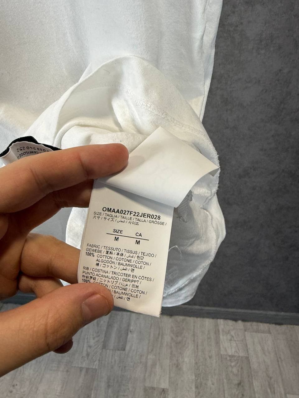 Off-White Off-white designer big logo tee Size US M / EU 48-50 / 2 - 9 Thumbnail
