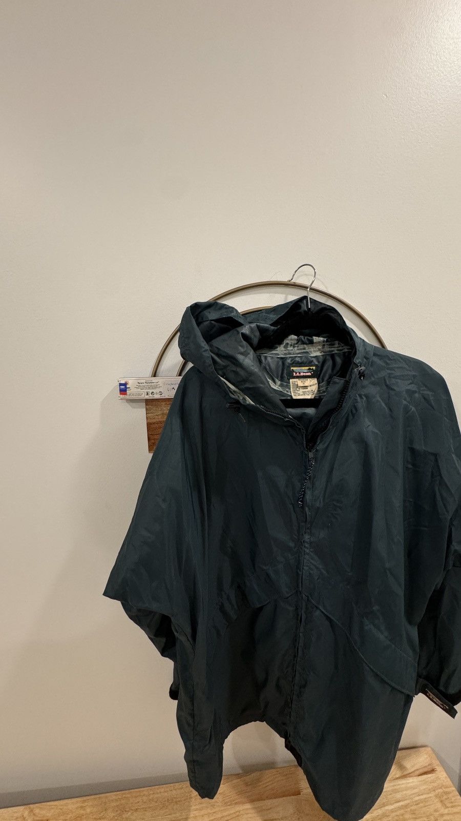 L.L. Bean × Vintage Forest Green Women’s Rain Jacket Size M / US 6-8 / IT 42-44 - 7 Thumbnail