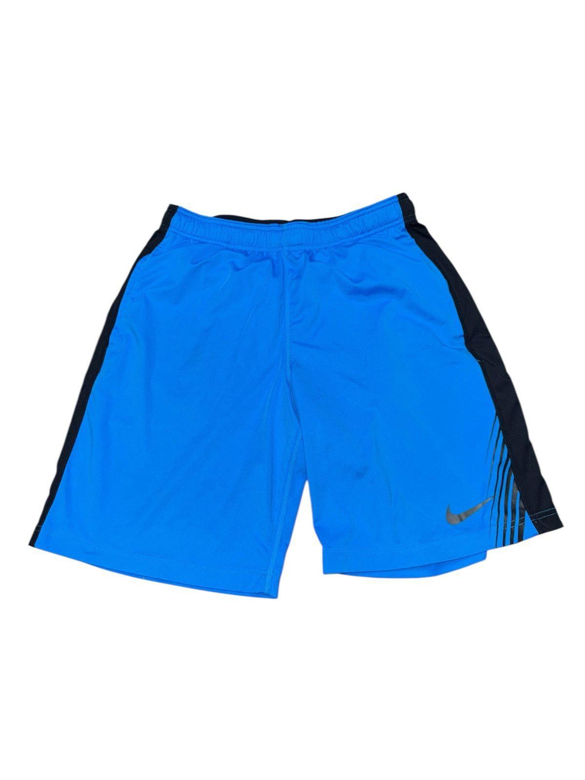 Nike VNTG Y2K Nike Athletic Shorts Dri-Fit Blue Sz S Mens Rare Size US 30 / EU 46 - 1 Thumbnail