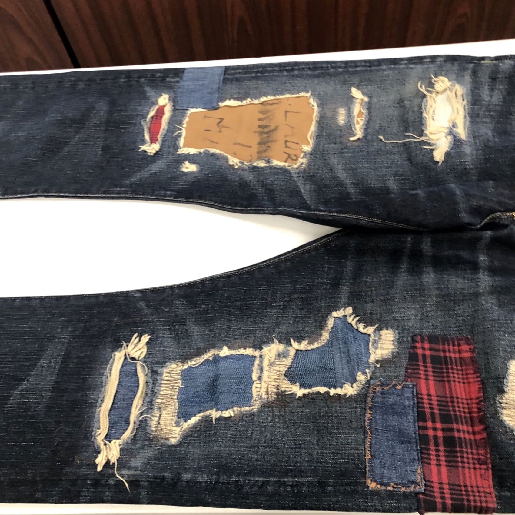 Polo Ralph Lauren Polo Ralph Lauren Jeans Varick Slim Straight Patch Blue 42x32 Button Fly Denim Stretch 5-Pocket Mens Regular Modern Vintage: No Size US XL / EU 56 / 4 - 5 Thumbnail