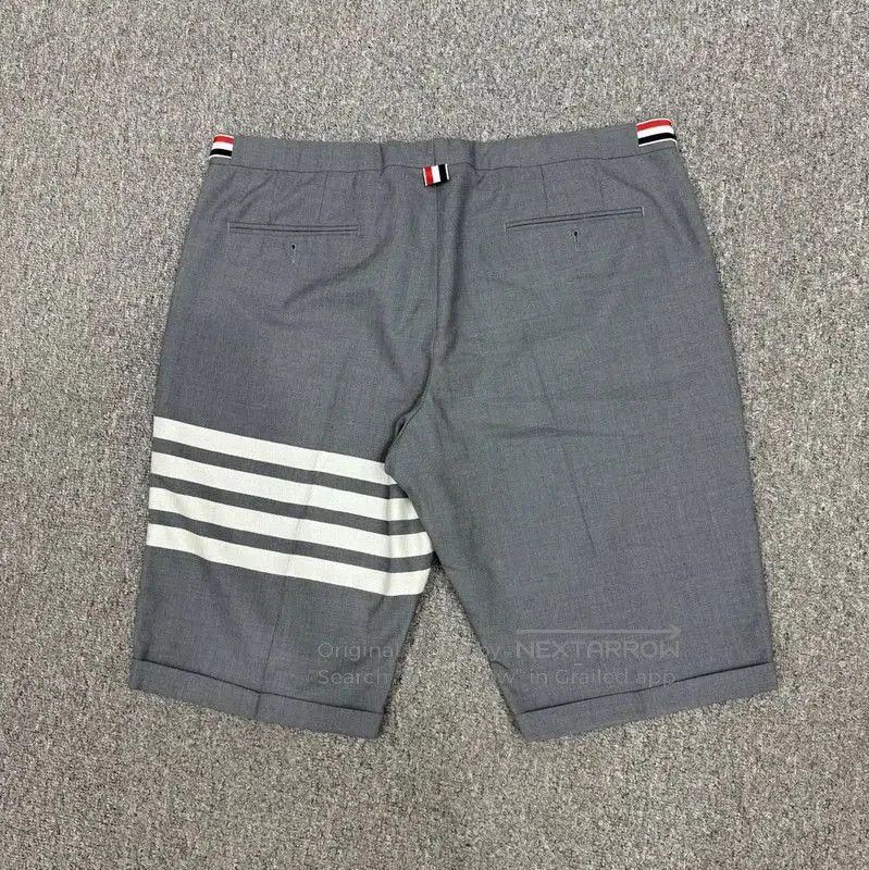 Thom Browne Thom Browne Gray Polyester Men's Shorts . Size US 31 - 2 Thumbnail