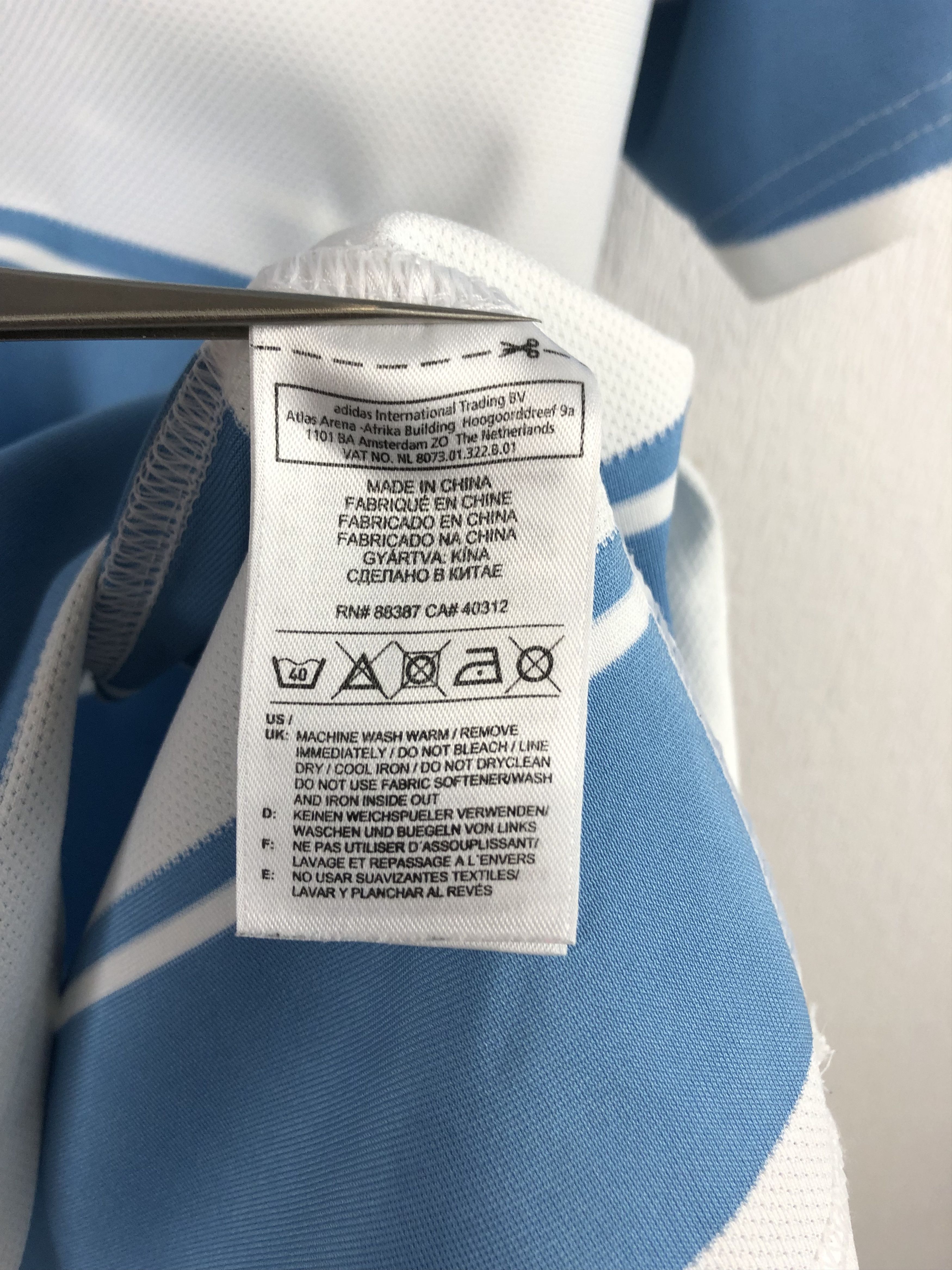 Adidas × Vintage Argentina Rugby Jersey 2011 Rugby Shirt Adidas Rare Size US L / EU 52-54 / 3 - 9 Thumbnail