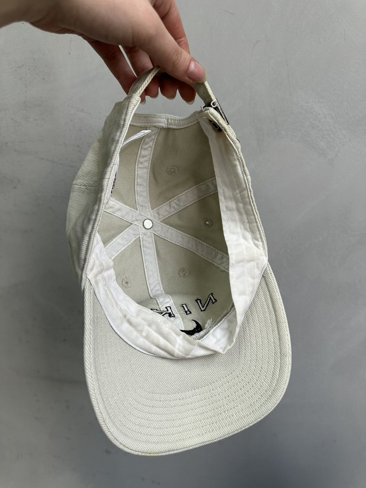 Nike Vintage Nike Cap Hats Y2k Streetwear Rare Faded Distressed Size ONE SIZE - 7 Thumbnail