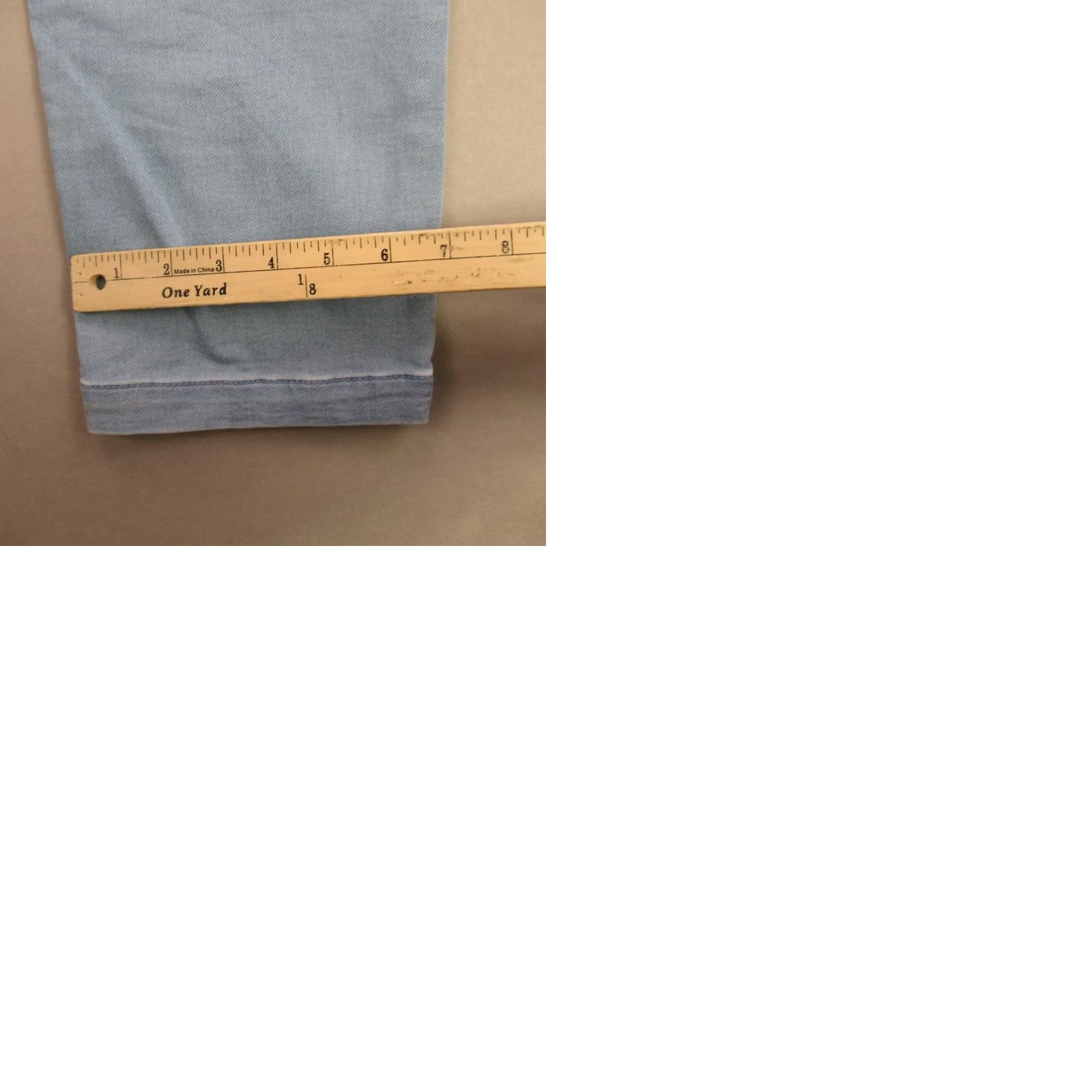 J. Jill J. Jill Jeans Womens Medium Denim Pockets Blue Straight Leg Slim Ankle Size 24" / US 00 / IT 34 - 9 Thumbnail