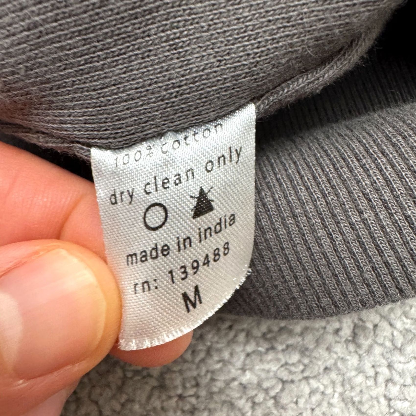 MNML MNML Everyday Hoodie Pullover Sweatshirt Mens M Charcoal Gray Cotton Casual Outdoor Size US M / EU 48-50 / 2 - 4 Thumbnail