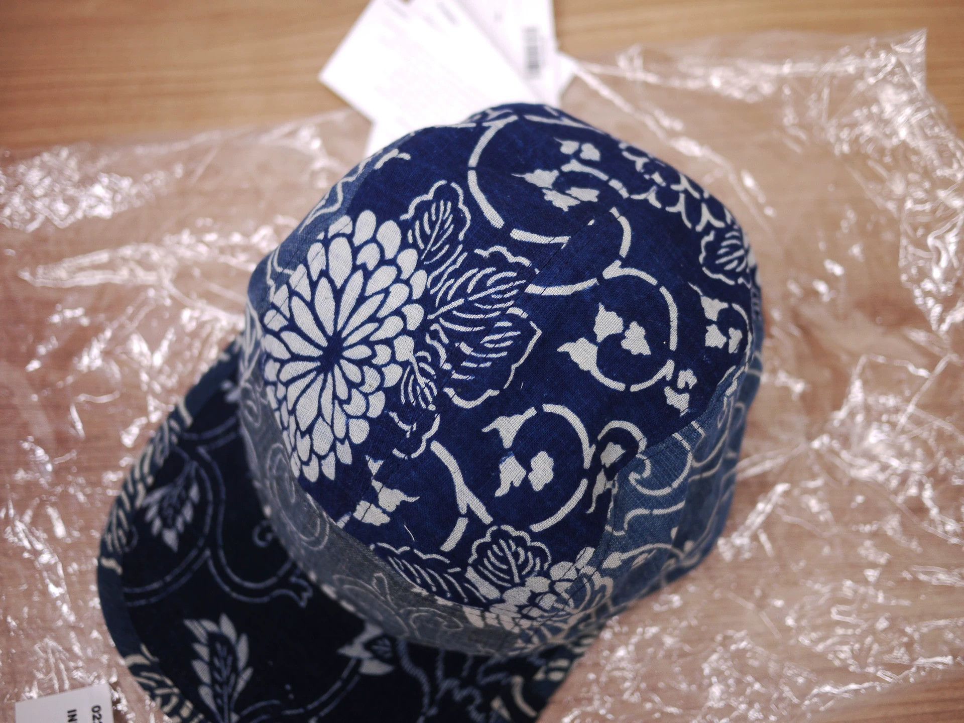 Visvim Visvim ICT Camp Cap Kofu Indigo Pattern F Size ONE SIZE - 4 Thumbnail