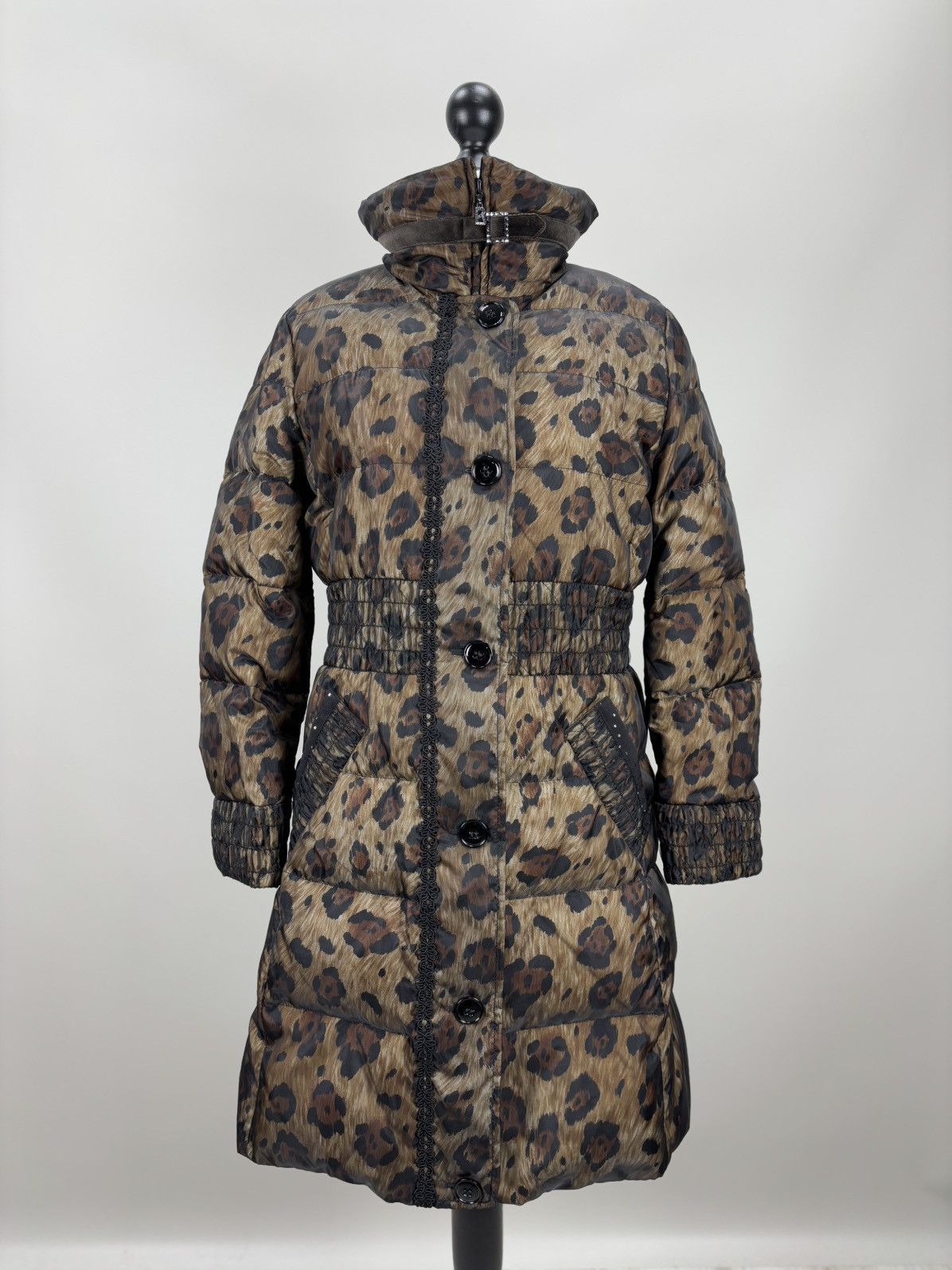 Bogner × Designer Womens parka puffer coat Sonia Bogner Size L Color Brown Size L / US 10 / IT 46 - 1 Thumbnail