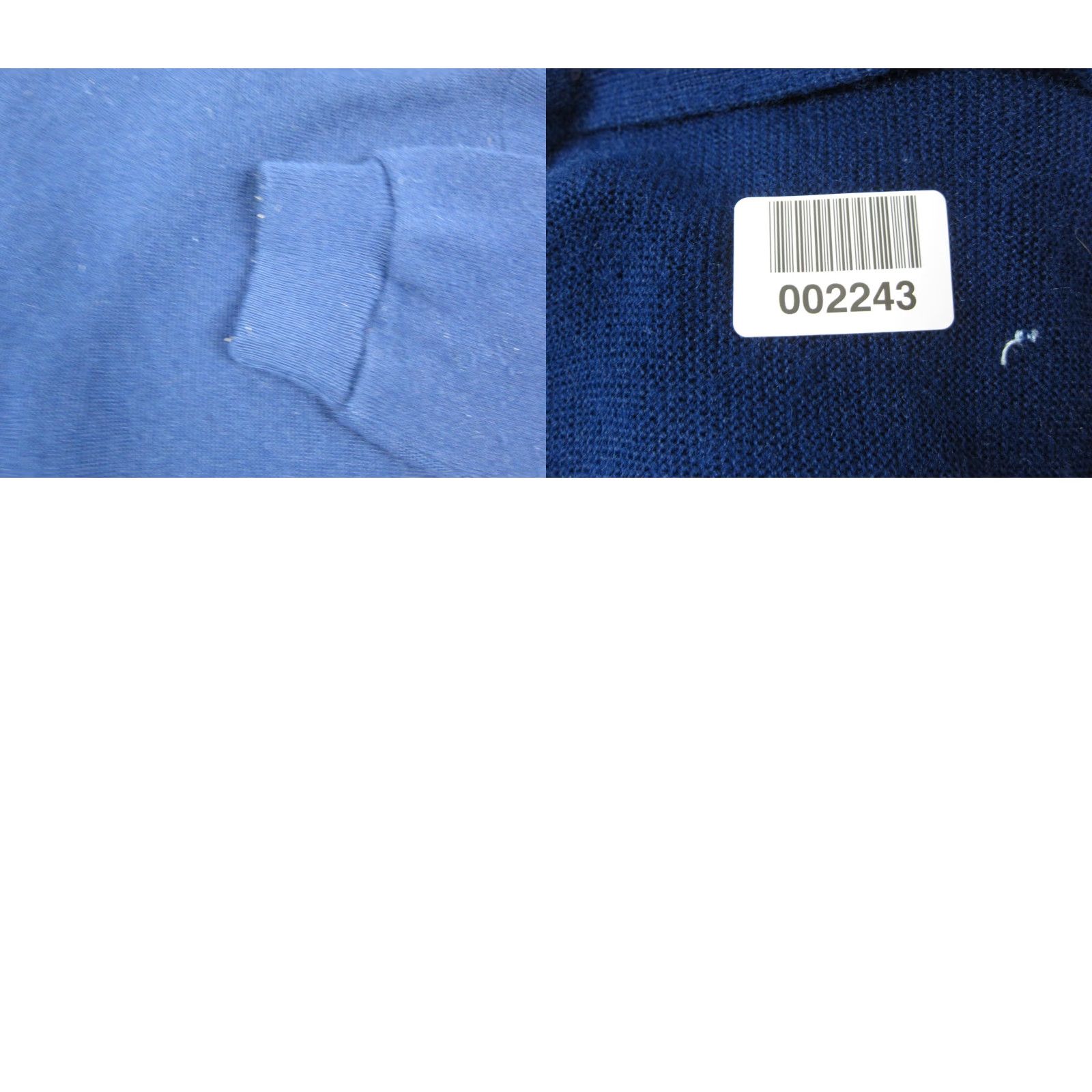 Vintage VINTAGE Cardigan Mens XL Blue Button Knit Sweater 60s 70s Style Cardigan Mens SLIM Fit, Regular, All Seasons, Lightweight, 80s 90s Retro City Classic Size US XL / EU 56 / 4 - 9 Thumbnail