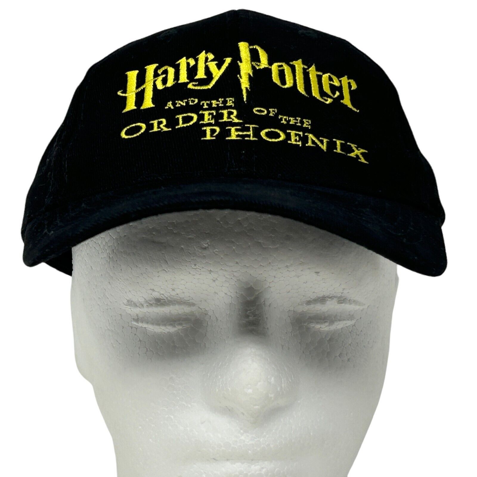 Vintage Vintage Y2Ks Harry Potter Order of the Phoenix Hat Cap Black Size ONE SIZE - 2 Thumbnail