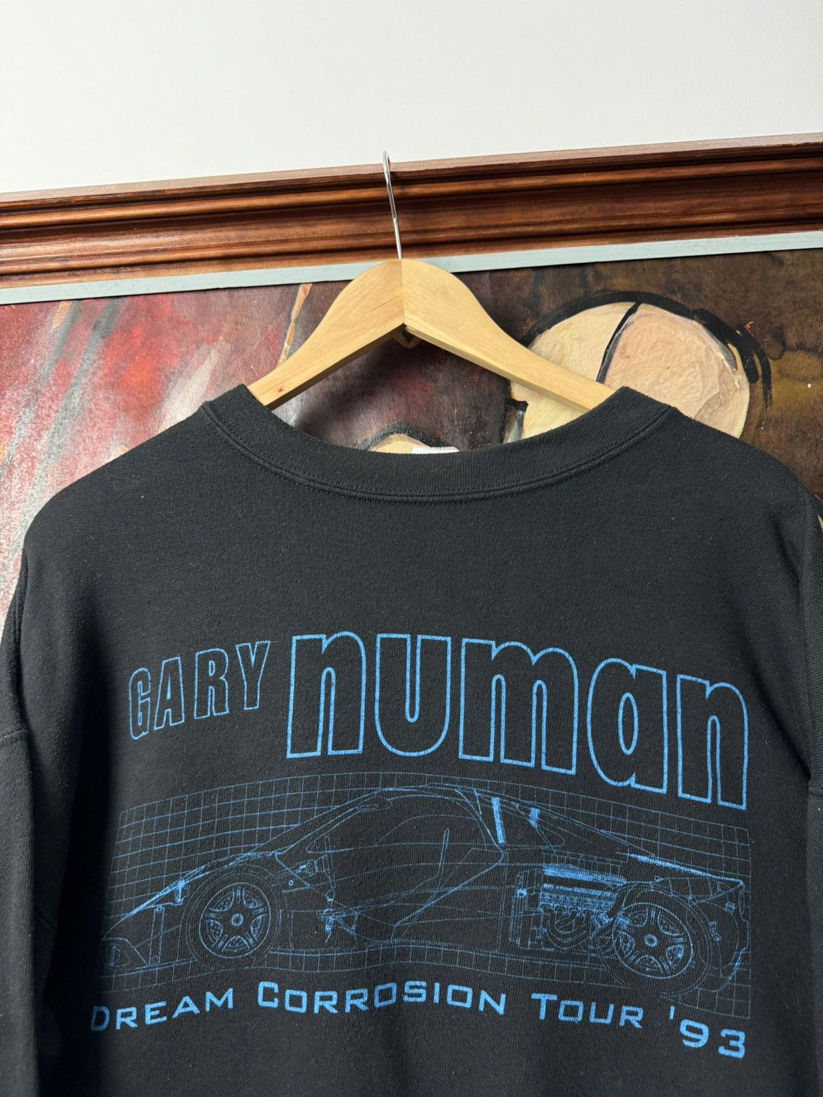 Band Tees Vintage 90s Gary Numan Dream Corrosion Tour Legendary Band Size US L / EU 52-54 / 3 - 3 Thumbnail