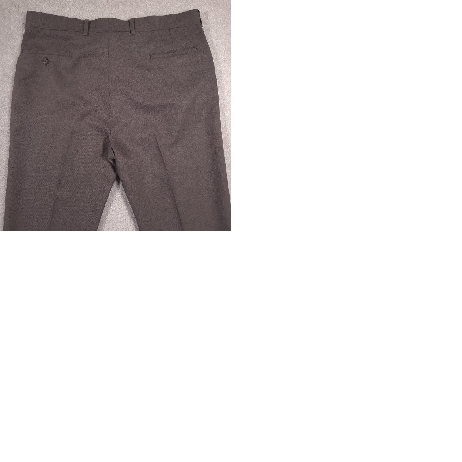 Levi's VINTAGE Levi's Action Slacks Pants Mens 36x29 Gray Dress Polyester Straight Leg Mens Size US 36 / EU 52 - 9 Thumbnail