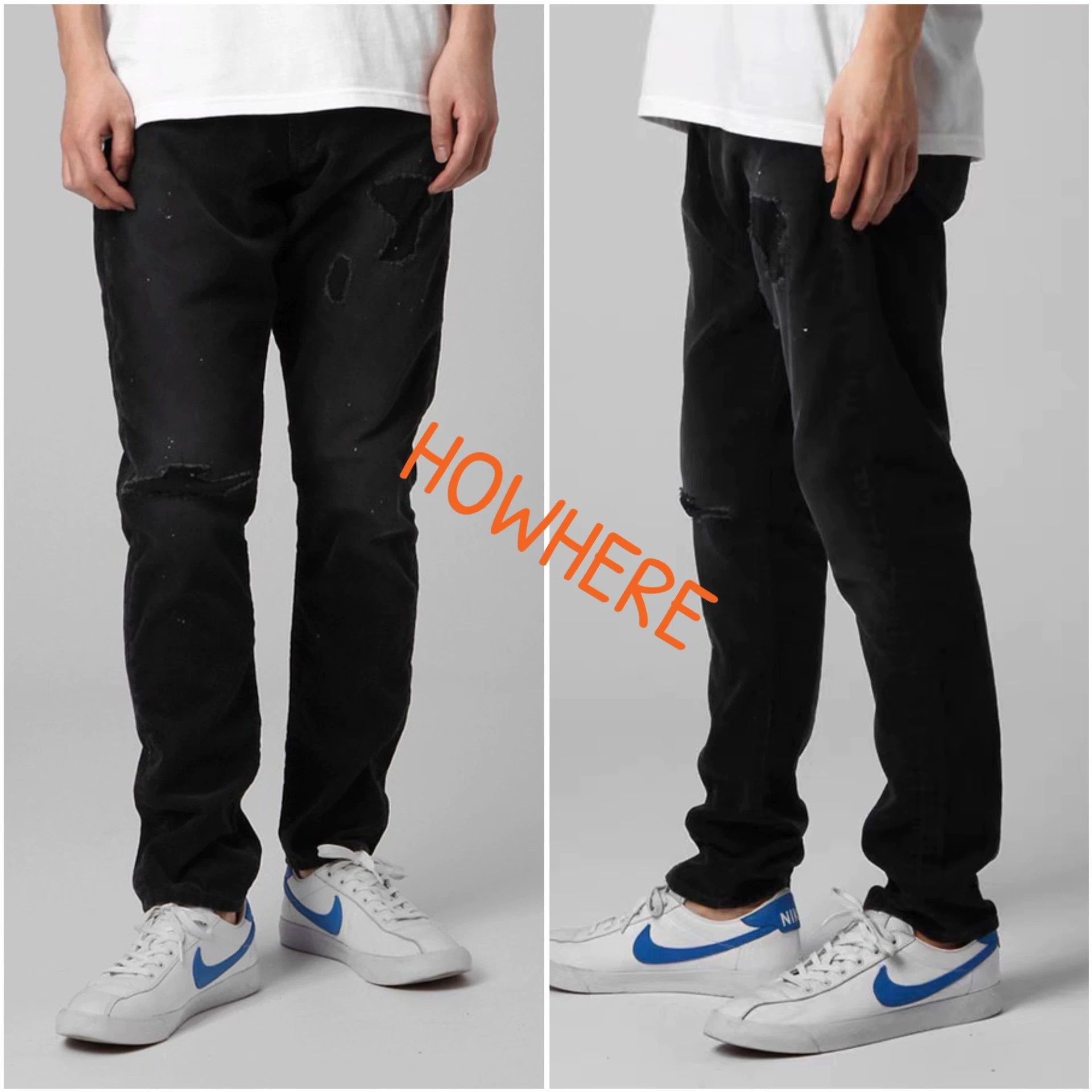Vanquish Denim VANQUISH x FRAGMENT Distressed Ink Corduroy W28 NN Size US 28 / EU 44 - 9 Thumbnail