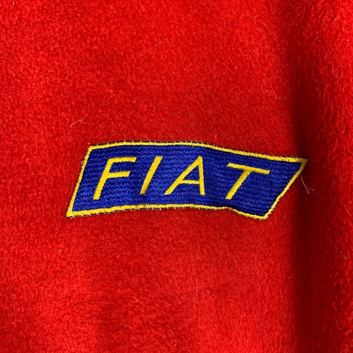 Japanese Brand Vintage FIAT Garwhar Red Fleece Sweatshirt #1380-C62 Size US L / EU 52-54 / 3 - 10 Thumbnail