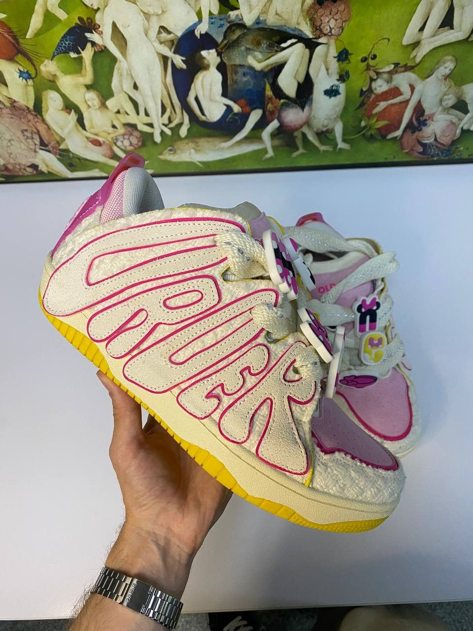 Other Old Order Skater 001 X Disney Collection Minnie Pink Size US 12 / EU 45 - 1 Thumbnail
