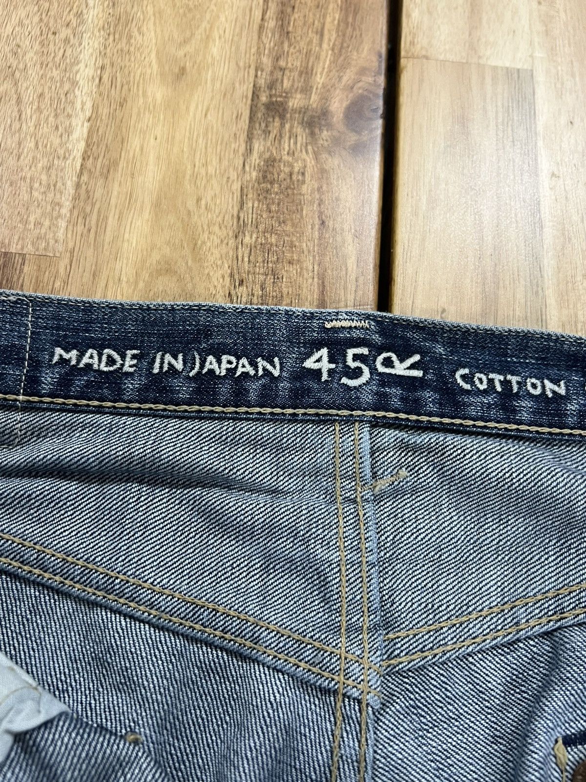 45rpm Vintage 45RPM Selvedge Denim Jeans Size US 30 / EU 46 - 10 Thumbnail