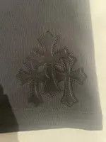 Chrome Hearts Chrome Hearts Black Triple Cross Leather Patch Shorts Size US 37 - 11 Thumbnail