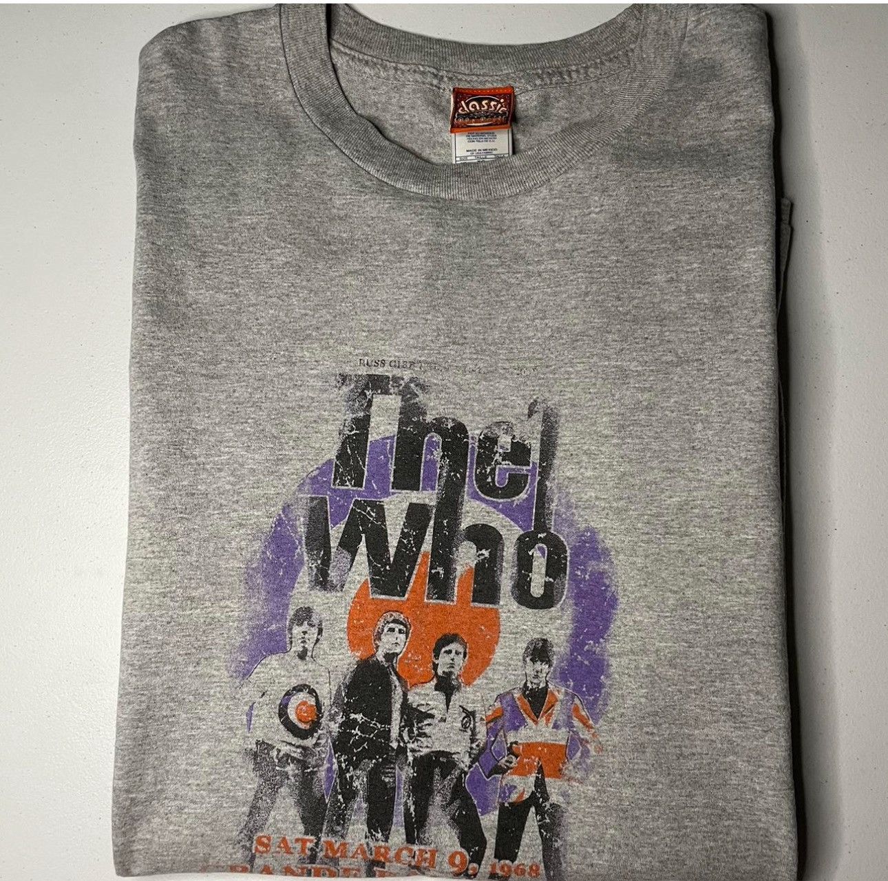Band Tees Vintage The Who grand ballroom concert Band tee T-shirt Size US XL / EU 56 / 4 - 1 Thumbnail