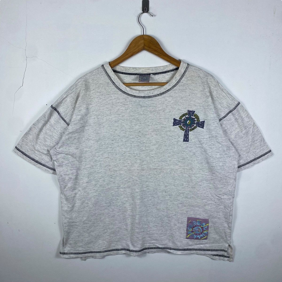 Vintage Vintage 90's GLOBAL VILLAGE Collection Ocean Motion New Wave Size US XL / EU 56 / 4 - 5 Thumbnail