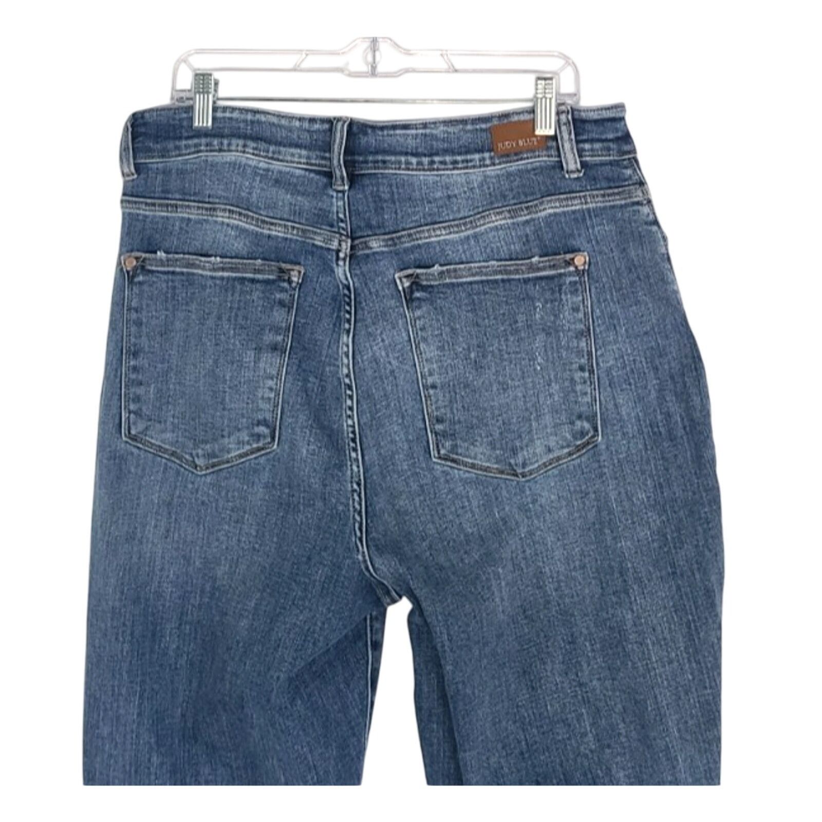 Judy Blue Judy Blue Alisha Hi-Rise Destroyed Straight Leg Jeans 16W Size 38" / US 16 / IT 52 - 6 Thumbnail