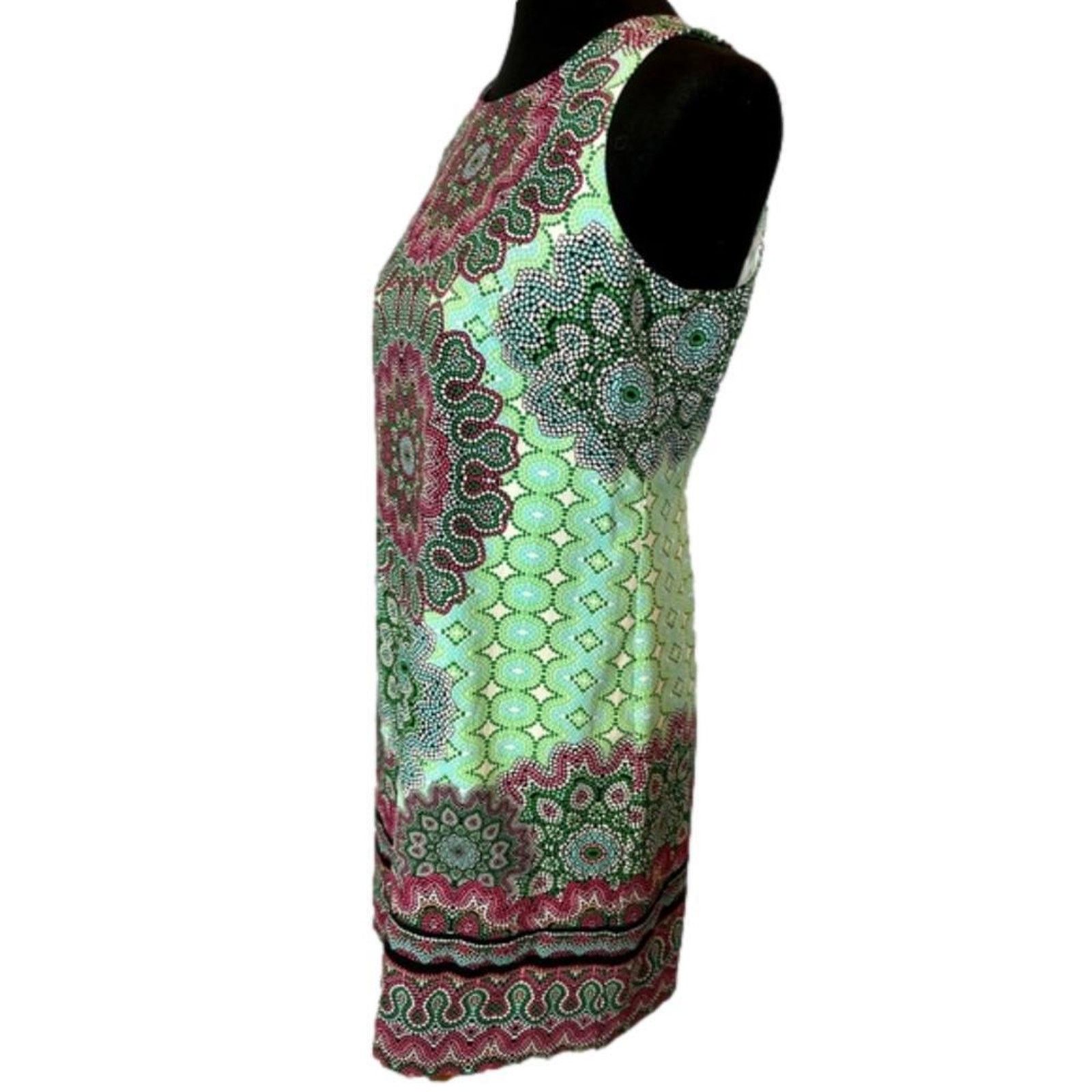 Designer Maggy London Summer Sleeveless Dress | Women’s Size 6 Size M / US 6-8 / IT 42-44 - 2 Thumbnail