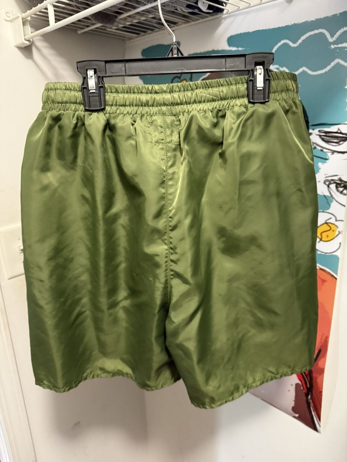 Saint Vanity GREEN SAINT VANITY SHORTS Size US 32 / EU 48 - 4 Thumbnail
