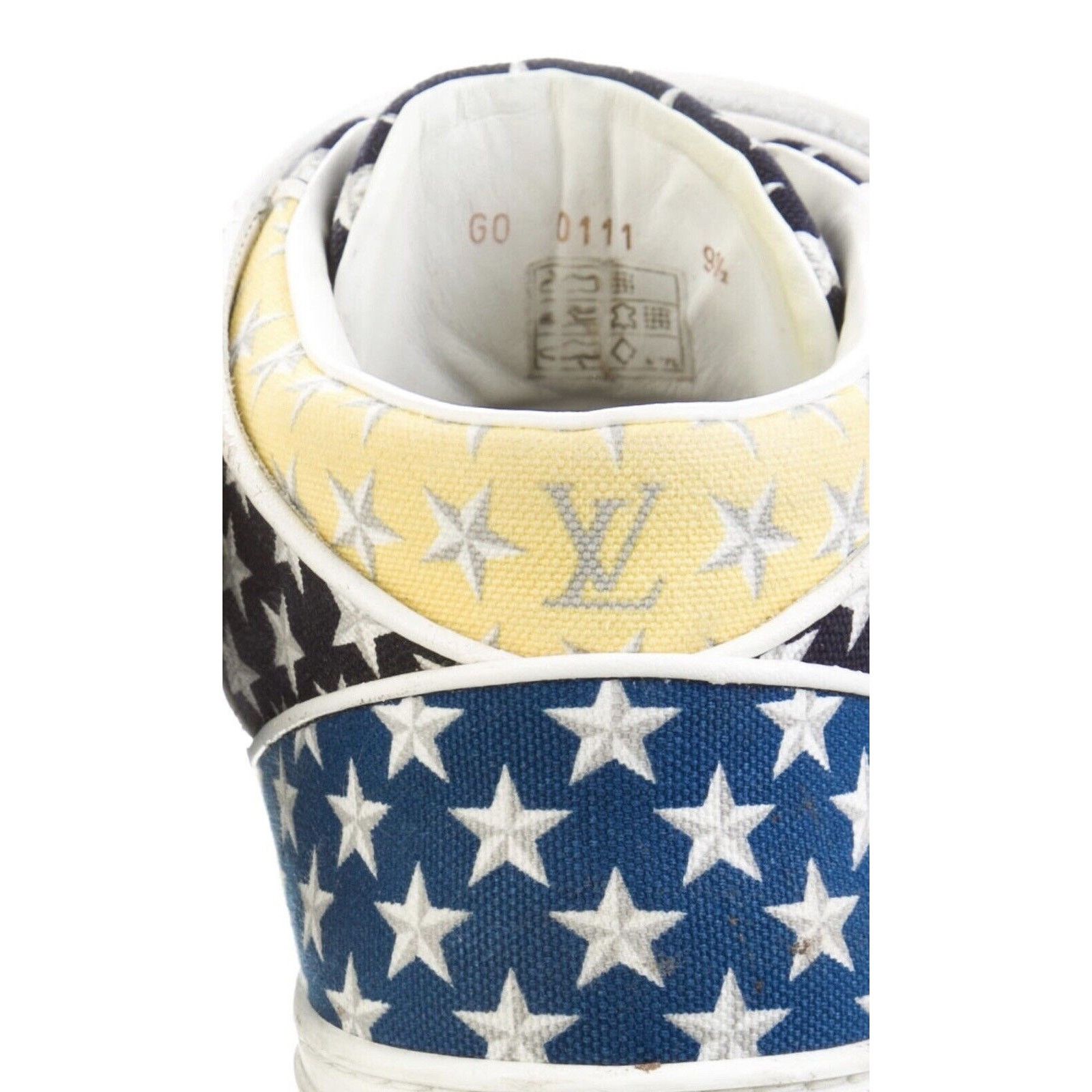Louis Vuitton Louis Vuitton Acapulco Monogram Blue Stars Sneakers Size 9.5 Size US 9.5 / EU 42-43 - 5 Thumbnail
