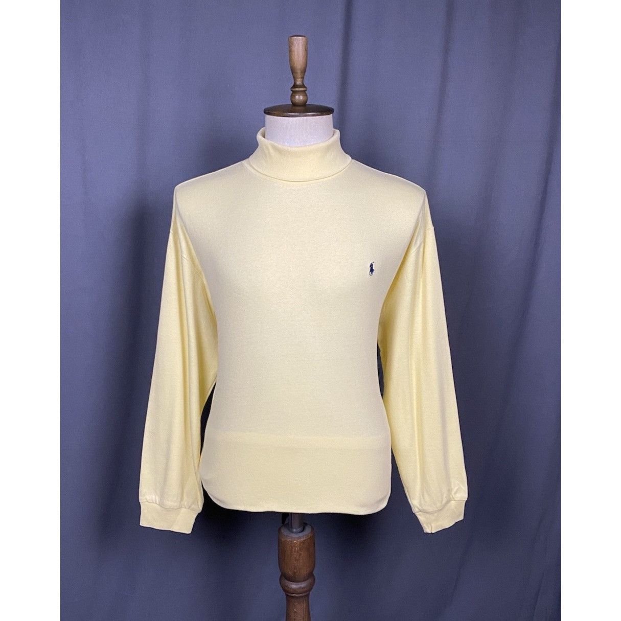 Polo Ralph Lauren Polo by Ralph Lauren US Made Vintage Beige Yellow Turtleneck Size US XXL / EU 58 / 5 - 1 Thumbnail