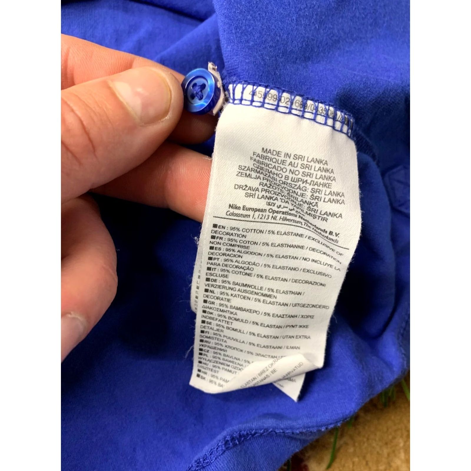 Nike NIKE Polo Shirt Women Casual Short Sleeve Blue M Size M / US 6-8 / IT 42-44 - 7 Thumbnail