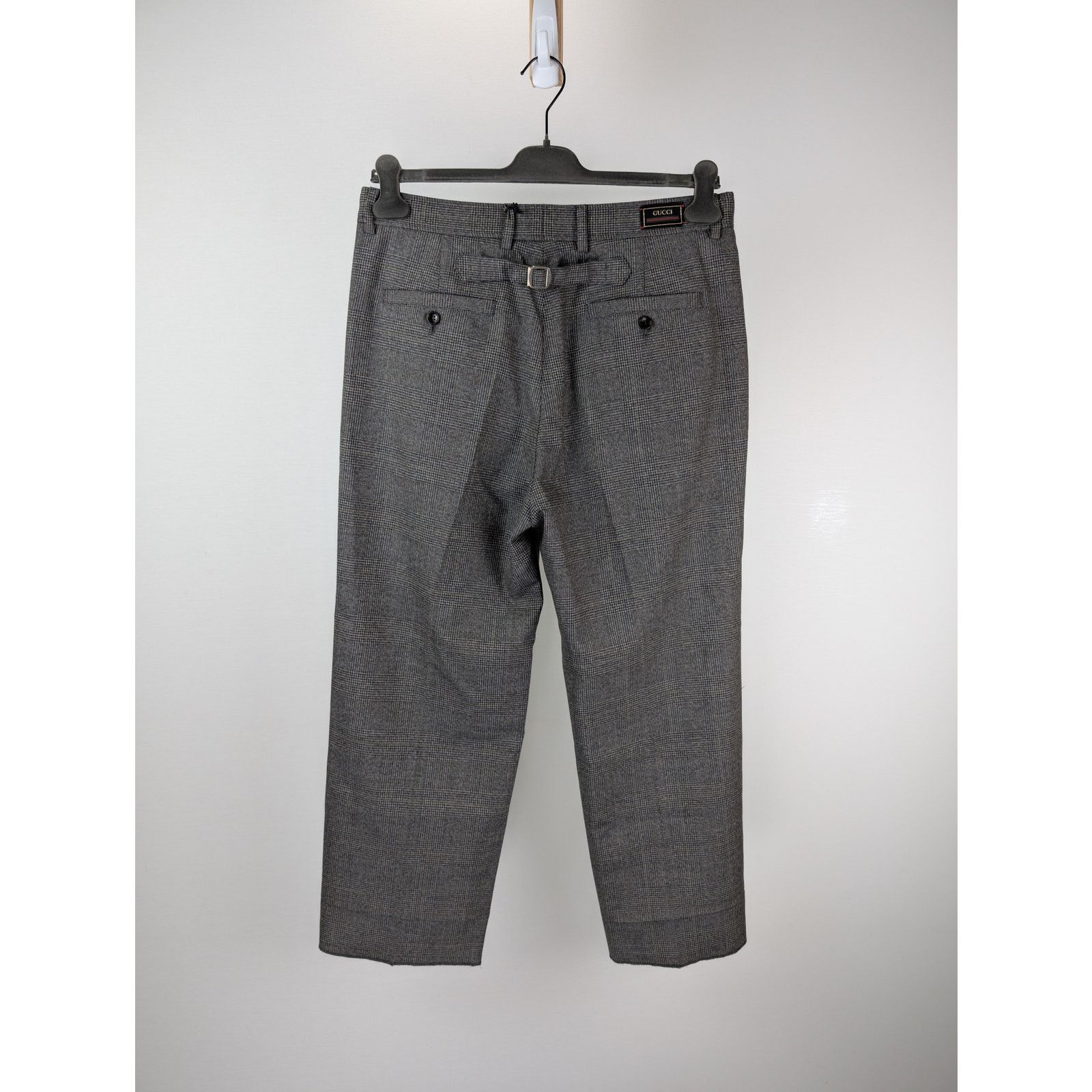 Gucci o1rshd1 Vintage Mouline Galles Pant in Black/Brown Size US 34 / EU 50 - 7 Thumbnail