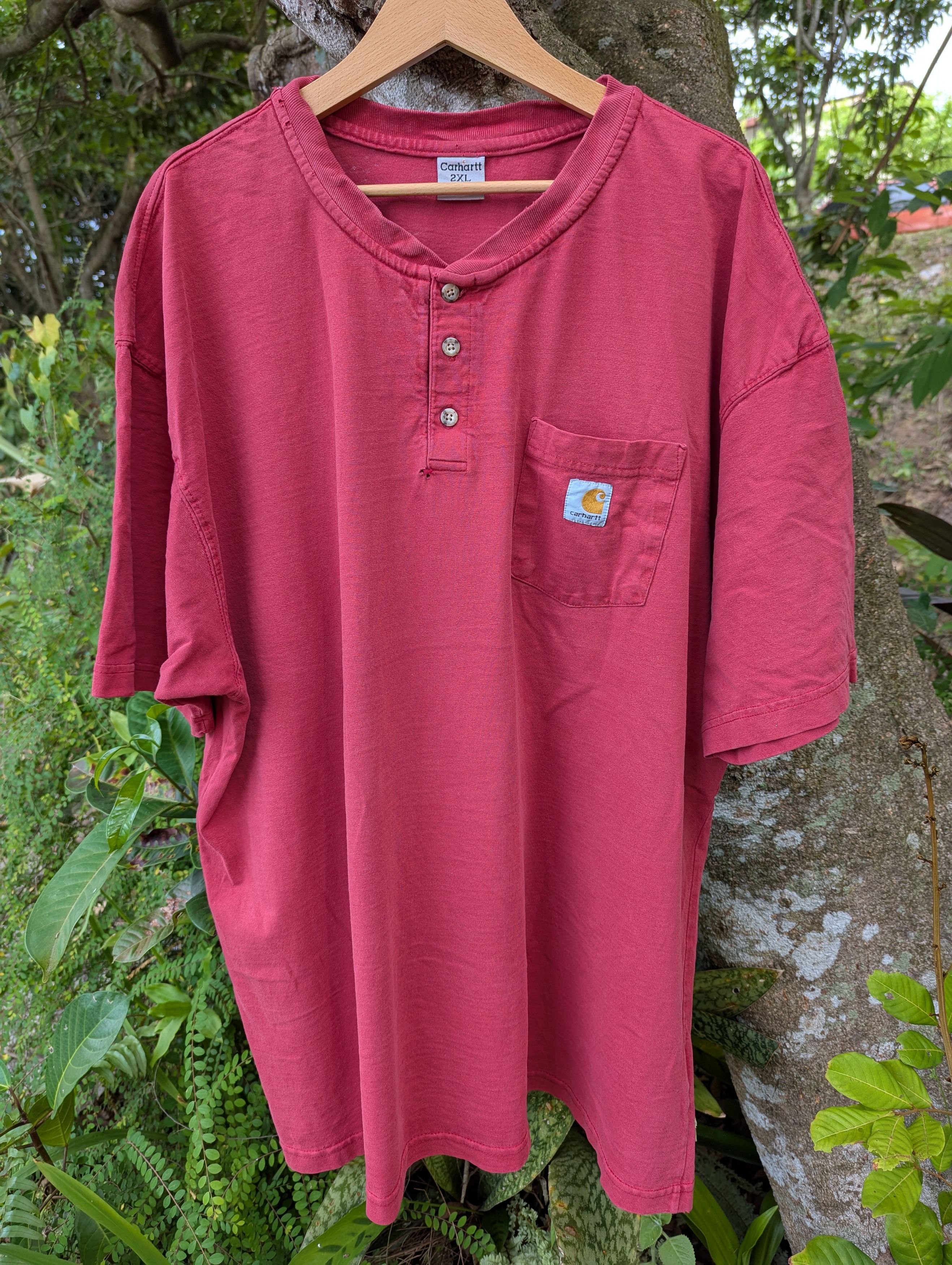 Carhartt Thrashed Carhartt Sunfaded Tshirt Size US XXL / EU 58 / 5 - 1 Thumbnail