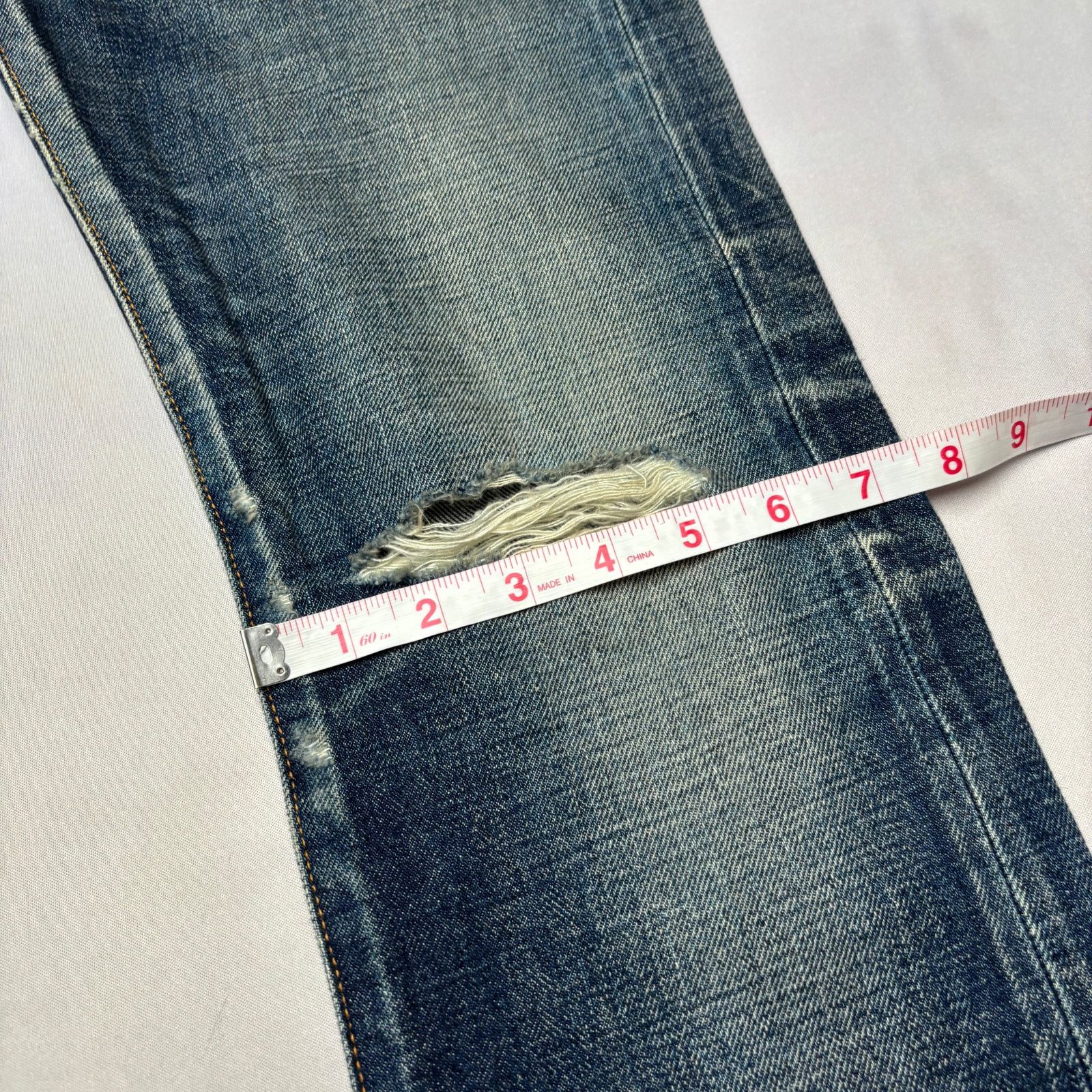 Fabric Brand & Co. Fabric Brand & Co Selvedge Denim Slim Fit Jeans Men's 30x33 Size US 30 / EU 46 - 12 Thumbnail