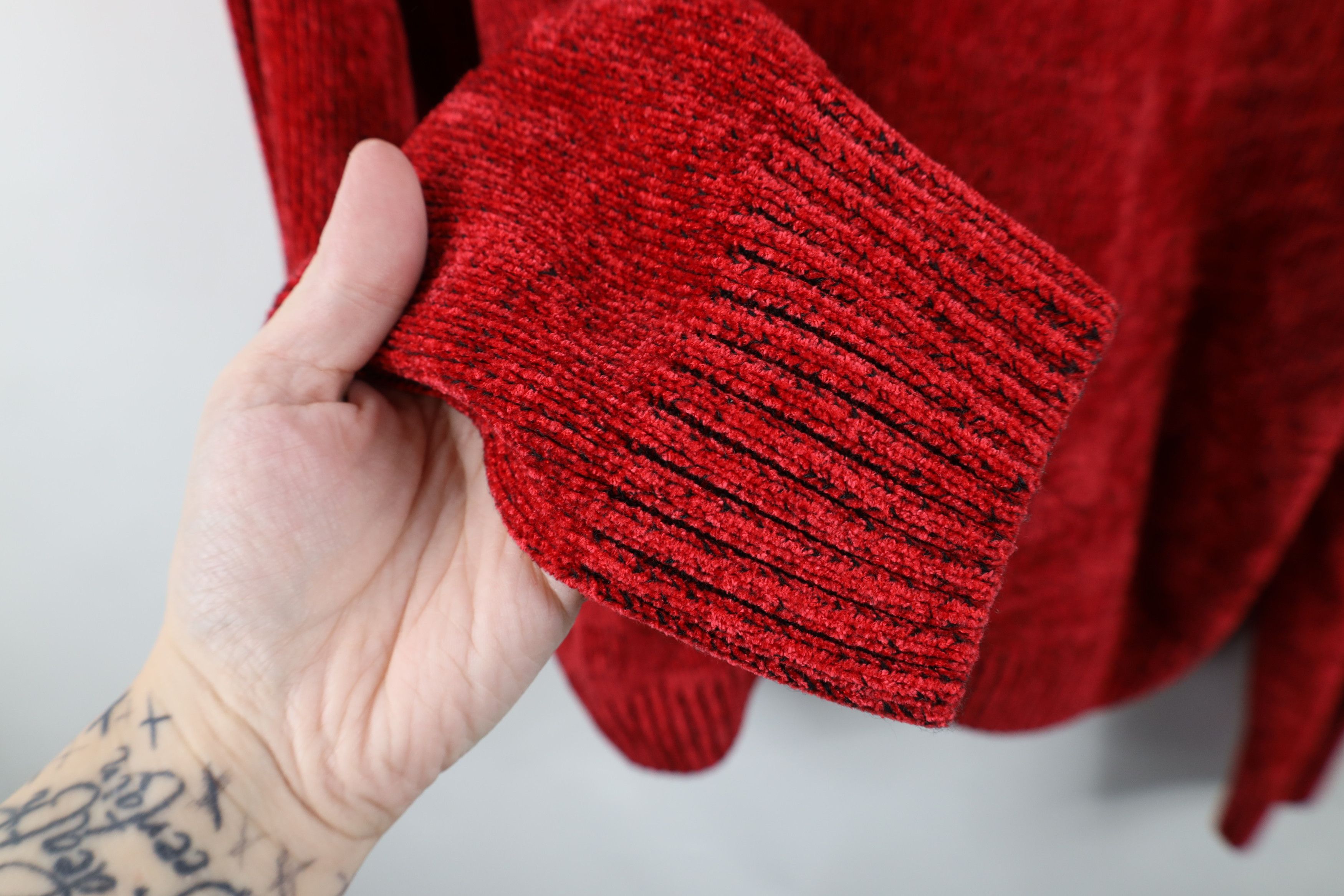 Vintage Vintage 90s Y2K Streetwear Ribbed Knit Collared Sweater Size US L / EU 52-54 / 3 - 8 Thumbnail