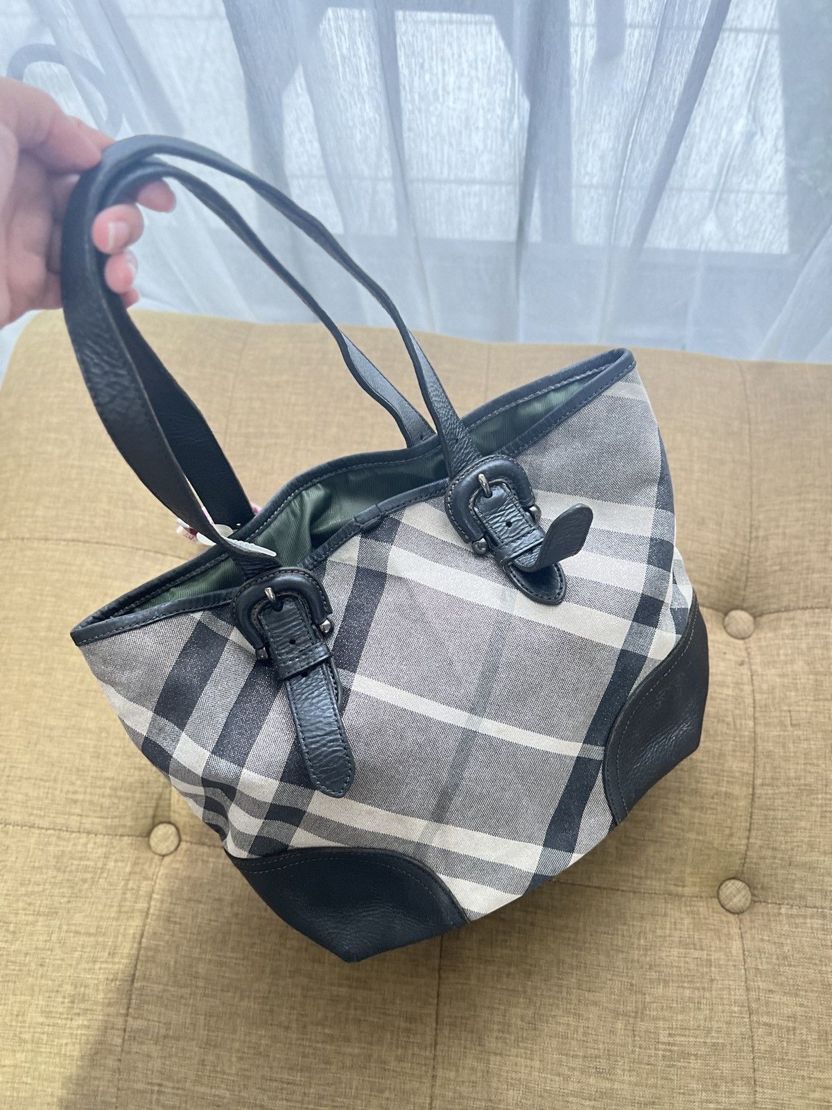 Burberry Tote Burberry Vintage Size ONE SIZE - 6 Thumbnail