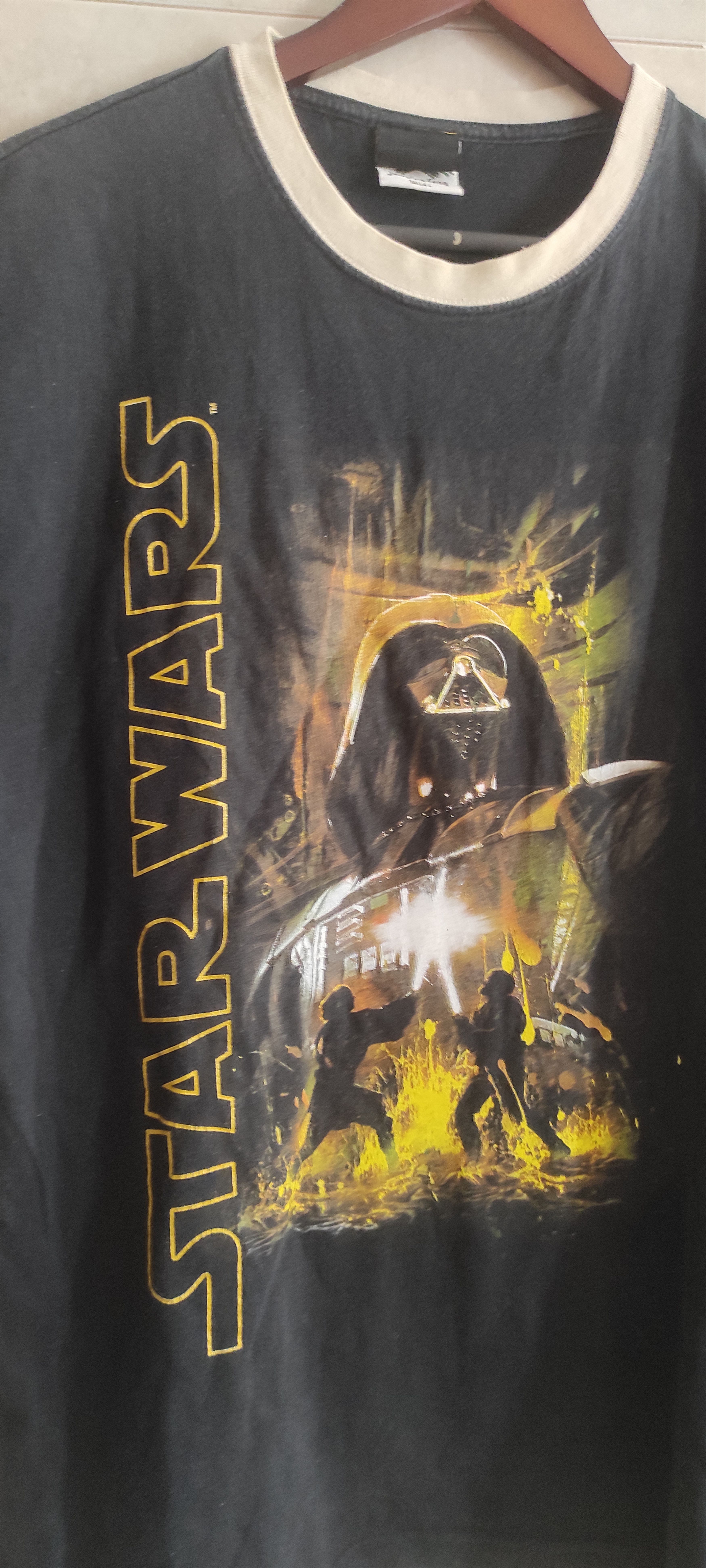 Star Wars × Vintage Star Wars Lucas Film T Shirt Black Size Large Made India Size US L / EU 52-54 / 3 - 5 Thumbnail