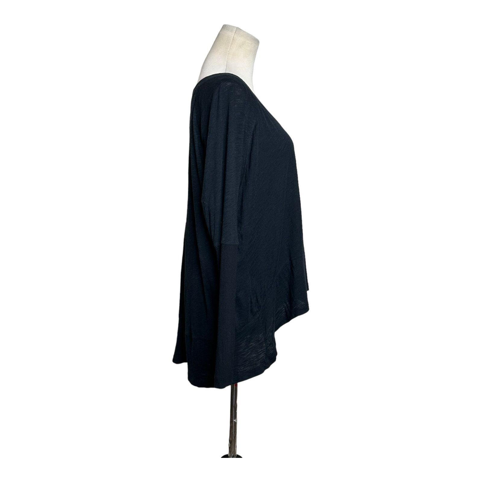 Buffalo David Bitton Buffalo black long sleeves oversize hi low shirt size small Size S / US 4 / IT 40 - 9 Thumbnail