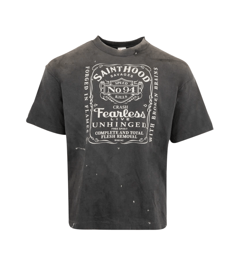 Neighborhood o1h1sh11225 Nbhd Fearless Tee in Black Size US M / EU 48-50 / 2 - 1 Thumbnail