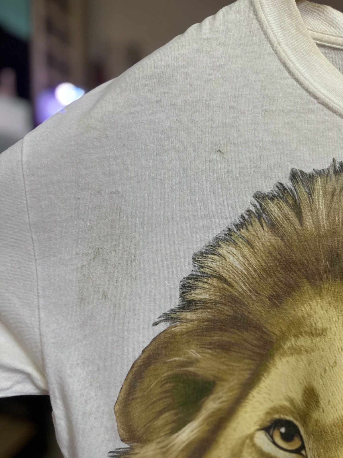 Vintage Vintage Lion tshirt Size US L / EU 52-54 / 3 - 3 Thumbnail