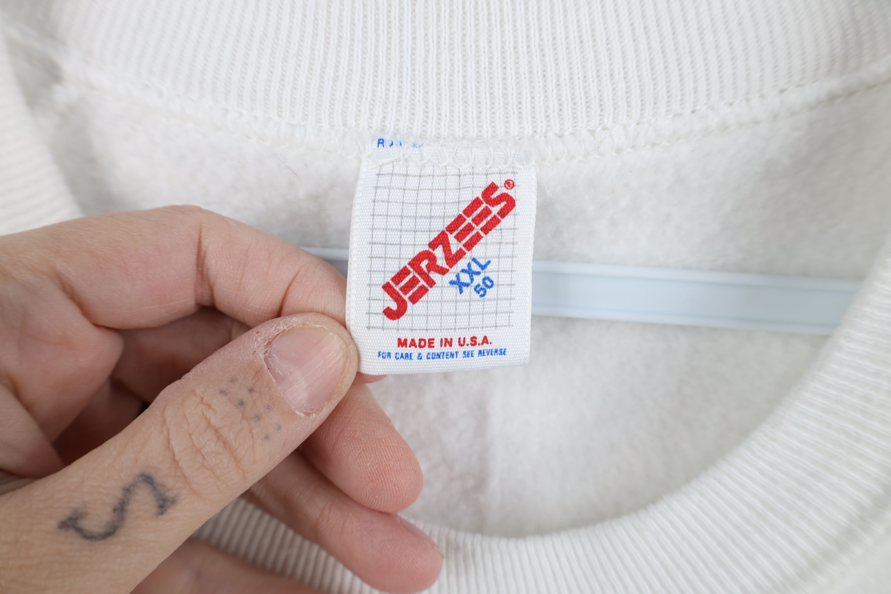 Vintage Vintage 90s Streetwear Sailing Sailboat Sweatshirt USA Size XXL / US 16-18 / IT 52-54 - 9 Thumbnail