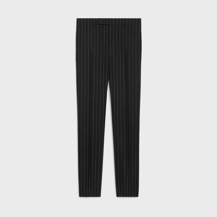 Celine o1bcso1str0125 Pant in Anthracite/Chalk Size US 34 / EU 50 - 1 Thumbnail