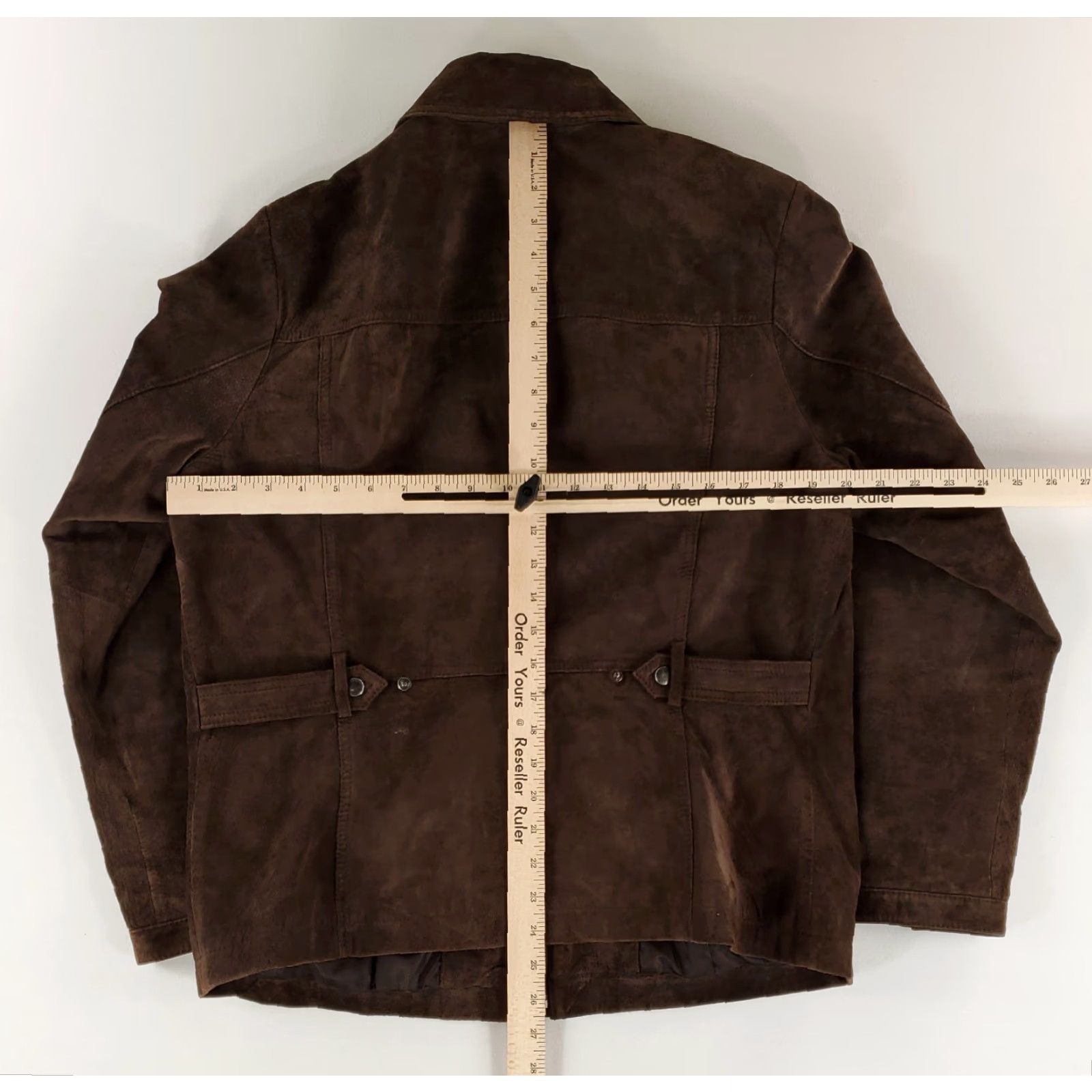 Eddie Bauer Eddie Bauer Seattle Suede Leather Jacket Brown Womens L Size L / US 10 / IT 46 - 7 Thumbnail